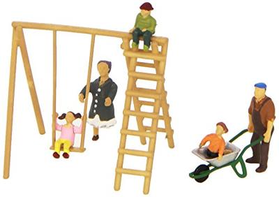 NOCH 15589 H0 Grootouders en kleinkinderen figuren Geverfd, Staand