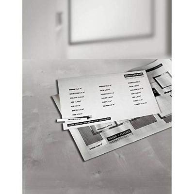 Avery-Zweckform 3482 3482 Zelfklevende folie DIN A4 Laser (zwart/wit) Transparant 25 stuk(s)