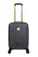 Handbagage koffer panterprint zwart - 55 cm - 33 liter - MŌSZ Lauren - thumbnail