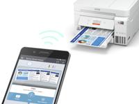 Epson EcoTank ET-4856 Multifunctionele printer Inkjet Kleur A4 Printen, scannen, kopiëren, faxen ADF, Duplex, LAN, Inktbijvulsysteem, USB, WiFi - thumbnail