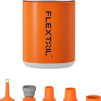 Flextail luchtbed pomp Tiny Pump X2 - Oplaadbare luchtbedpomp - 400LM lantaarn - 3-in-1 - Oranje - thumbnail