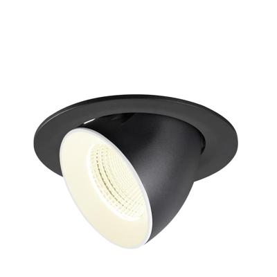 SLV InbouwspotNuminos Gimble L zwart/wit 4000K - 55gr - 1009746