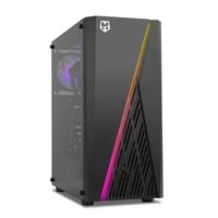 ATX Semi-toren doos Nox-Xtreme NXHUMMERFROST Zwart ATX - thumbnail