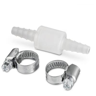 Xavax Terugslagklep met 2 Slangklemmen voor max. Ø 10 mm