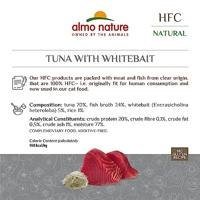 Almo Nature HFC Natural tonijn met ansjovis natvoer kat (70 g) 24 x 70 g - thumbnail