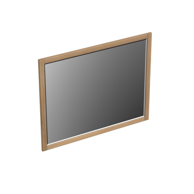 Spiegel Forzalaqua Gela 100x2x80 Cm Eiken Oyster