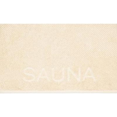 Cawö Cawö Pure Uni Saunalaken beige 80/200