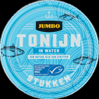 Jumbo Tonijnstukken in Water 160 g - thumbnail