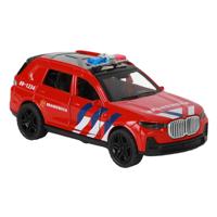112 Pull-Back Brandweer SUV 1:36 + Licht en Geluid - thumbnail