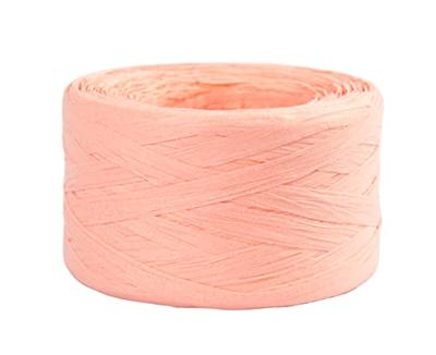 Creativ Company Papier raffia garen lichtroze, 100m