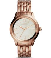 Horlogeband Fossil BQ1756 Roestvrij staal (RVS) Rosé 18mm - thumbnail