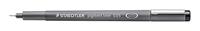 Fineliner staedtler pigment 308 0.05mm zwart | 10 stuks - thumbnail