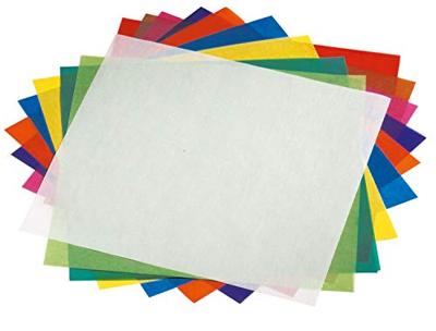 Transparant origami papier, 500 vierkante vellen FOLIA doorzichtig
