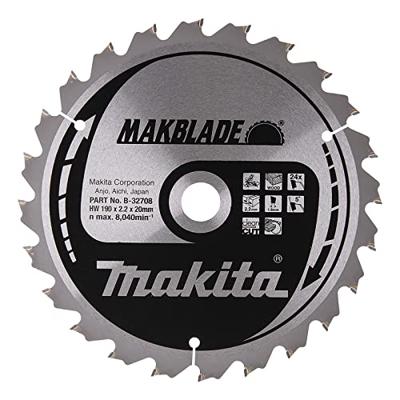 Makita Afkortzaagblad voor Hout | Makblade | Ø190mm Asgat 20mm 24T - B-32708 - thumbnail