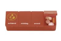 Able2 pillendoos 1 dag 4 vaks Rood - thumbnail