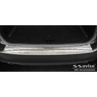 RVS Bumper beschermer passend voor Volvo V70 Facelift 2013- 'Ribs' AV235584 - thumbnail