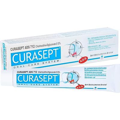 Curasept ADS 712 Gel-Tandpasta 0.12% CHX