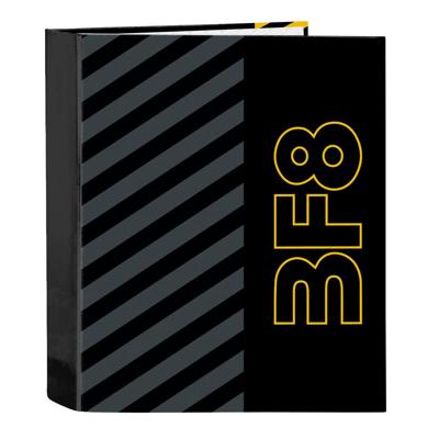 Ringmap BlackFit8 Zone Zwart A4 27 x 33 x 6 cm