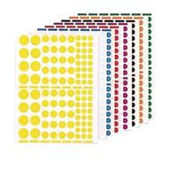 Agipa Stickers 1.040 stuks, cirkels - thumbnail
