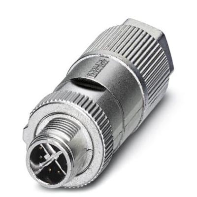 Phoenix Contact 1411044 Sensor/actuator connector Aantal polen (sensoren): 8 Stekker, recht 1 stuk(s) Phoenix Contact 1411044 Sensor/actuator connector Aantal polen (sensoren): 8 Stekker, recht 1 stuk(s)