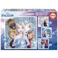 Puzzel Frozen Progressieve moeilijkheidsgraad - thumbnail