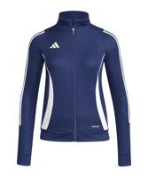 adidas Tiro 24 Trainingsjack Dames Donkerblauw Wit - thumbnail