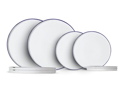 Cosy & Trendy Serviesset / Bordenset Antoinette 8-Delig / 4 personen - 4 dinerborden, 4 ontbijtborden