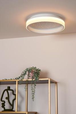 Lucide ESTREJA - Plafonnière - Ø 40 cm - LED 3 StepDim - CCT - 2500K/3000K - Wit