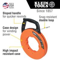 Klein Tools 56334 Roestvrijstalen trekband 3 mm x 73,2 m 1 stuk(s) - thumbnail