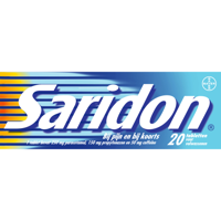 Saridon Pijnstillend en koortsverlagend 20 Tabletten - thumbnail