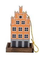 dobar Decoratief vogelhuisje (Oranje/rood) - thumbnail