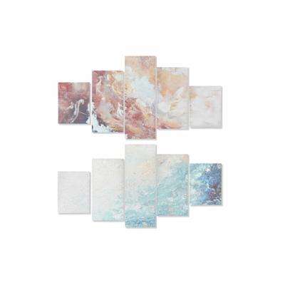 Schilderij DKD Home Decor Pijnboom Canvas (2 pcs)