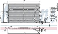 Condensor, airconditioning 94301 - thumbnail