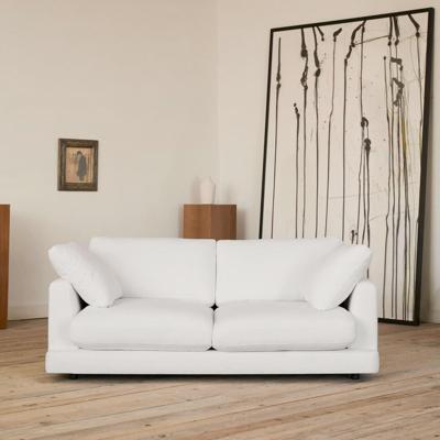 Kave Home 3-zits Bank 'Gala' Chenille, kleur Wit