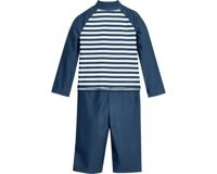 Playshoes zwempak lange mouw Anker Marine Wit-98-104 - thumbnail