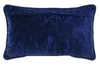 Kussen DKD Home Decor 8424001850358 Gouden 50 x 10 x 30 cm Marineblauw - thumbnail