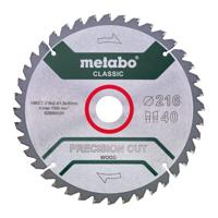 Metabo 628326000 Cirkelzaagblad 254 x 30 x 1.6 mm Aantal tanden: 40 1 stuk(s) - thumbnail