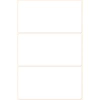 Etiket Avery Zweckform 3081 76x39mm wit 18 etiketten - thumbnail