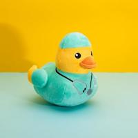Fuzzyard duck ducktor pluche - thumbnail