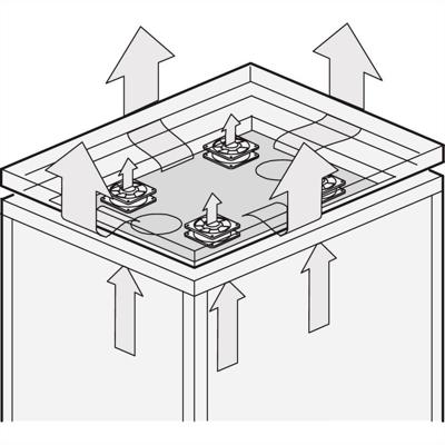 nVent SCHROFF 22117822 Ventilatorlade 1 stuk(s)