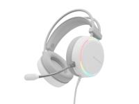Genesis Hoofdtelefoon met microfoon Neon 613, wit, meerkleurig - thumbnail