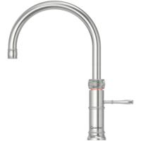 Quooker Classic Fusion Round Keukenkraan - Kokend - Warm & Koud Water - Kindveilige Dubbeldruk - RVS - thumbnail