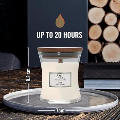 Woodwick Linen Mini Candle - thumbnail
