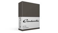 Cinderella hoeslaken jersey 80/90x200 antraciet - thumbnail