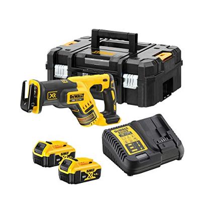 DeWalt DCS367P2 Accu Reciprozaag 18V 5.0Ah XR Li-ion in T-Stak - thumbnail