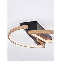 Lyora Design plafondlampElize zwart met goud Ø 43,2cm - 9248114 - thumbnail