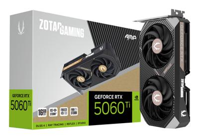 Videokaart Zotac ZT-B50620F-10M geforce rtx 5060 ti 16 GB