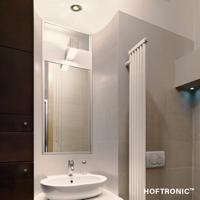 Set van 6 Salerno LED inbouwspots - 8W 650 lumen - 2700K warm wit - Dimbaar - Rond - Kantelbaar - IP44 waterdicht - Zwart - Voor binnen, buiten en badkamer - thumbnail