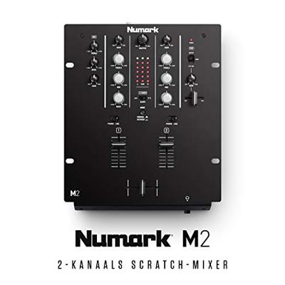 Numark M2 Total Black 2-kanaals scratch mixer