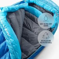 Sea to summit Trek Down -1C/30F Mummie Slaapzak Blauw Long - thumbnail